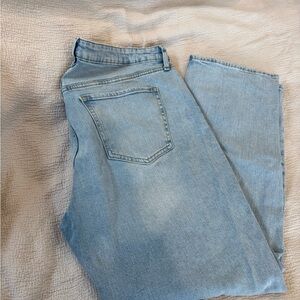 Classic Light Blue Curvy OG Loose Jeans